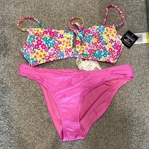 2 pc bikini California Waves and Jessica Simpson
